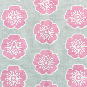 040 / 11 Stamen Flower - Gray / Pink