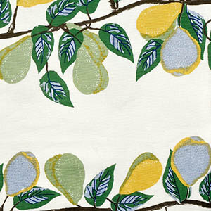 100 / 2 Pyrus Espalier - Lt Green / Lt Blue