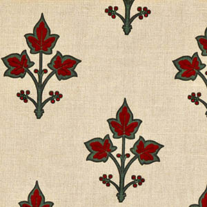 113 / 1 Hedera Helix - Dk Green / Red