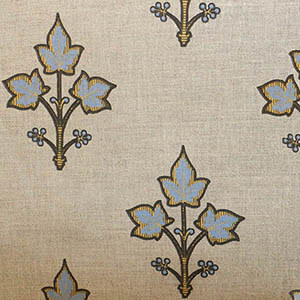 113 / 7 Hedera Helix - Mustard / Lt Blue