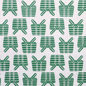 130 / 3 Wicker Basket - Green
